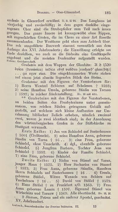 Die Kunstdenkmäler der Provinz Schlesien, Band III Regierungsbezirk Liegnitz, von Hans Lutsch, 1891