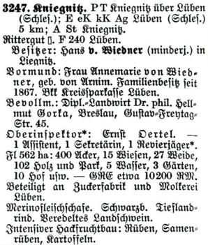 Kniegnitz 1937