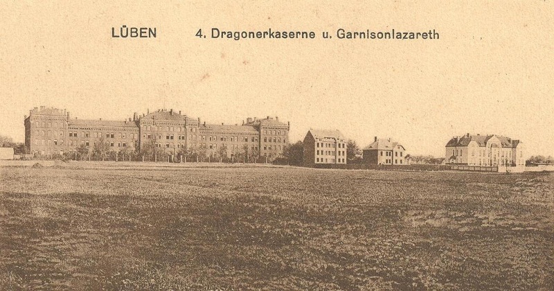 Kaserne und Garnisonslazarett 1915
