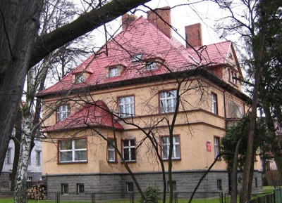 Das Gebäude heute in Lubin