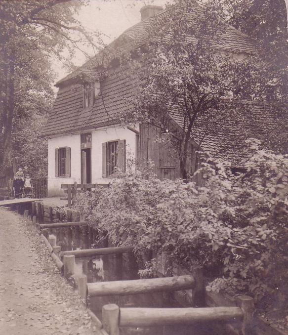 Partie an der Kalten Bache von 1916, Foto aus dem Nachlass von Fritz Peschel