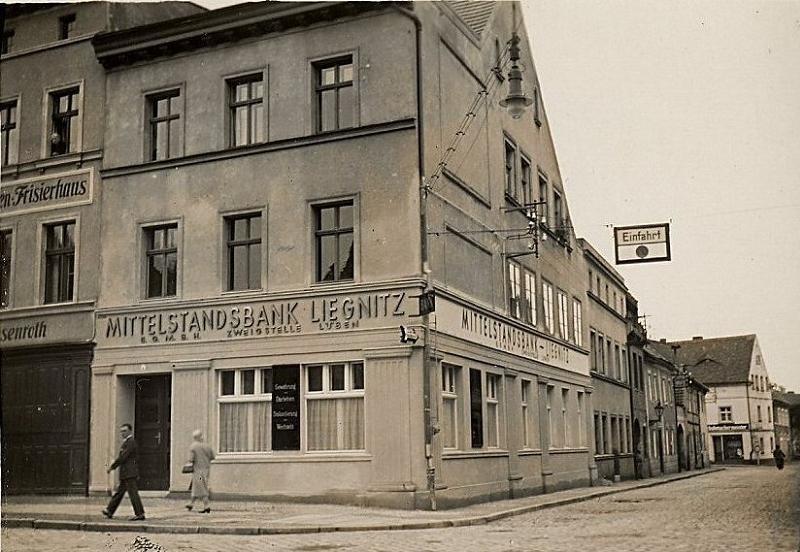 Mittelstandsbank Ecke Tiefe Straße Lüben