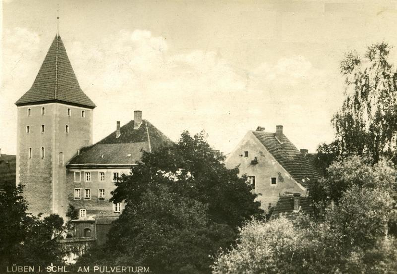 Pulverturm und Habsburger Haus Lüben