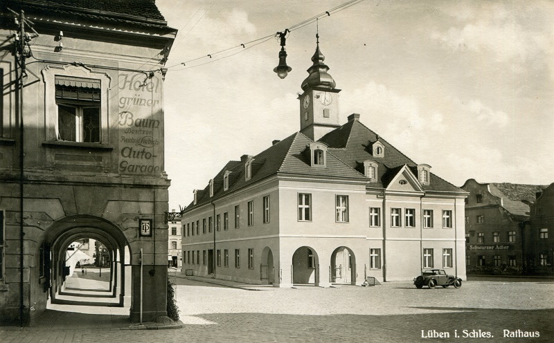 Rathaus Lüben und Ring