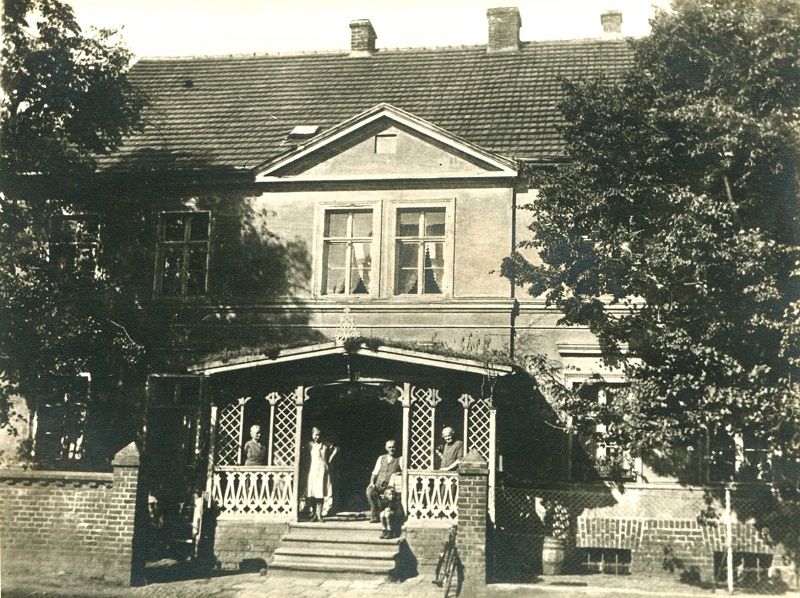 Samitzer Str. 3, das Haus des Windmüllers Kurt Neumann um 1930