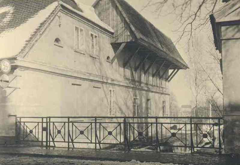 Das alte Tuchmacherhaus am Pfeffergraben in der Liegnitzer Straße