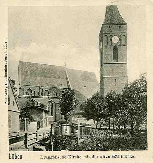 Die alte Wallbrücke um 1900