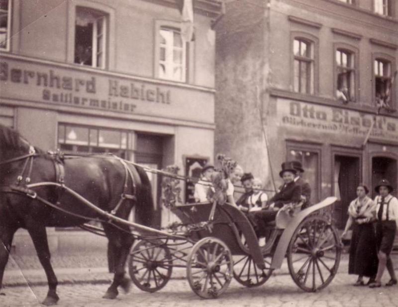 Sattlermeister Bernhard Habicht, Bäckermeister Otto Eiselt