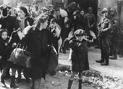 Frauen und Kinder im Warschauer Ghetto