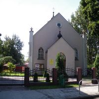 Gebaut als Kapelle - später Turnhalle - heute Kirche