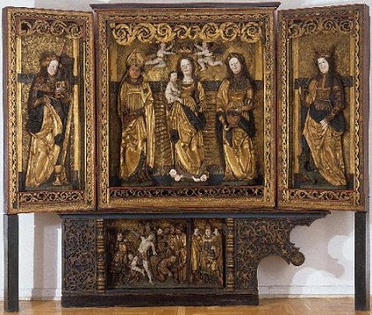 Marienaltar im Nationalmuseum Wrocław