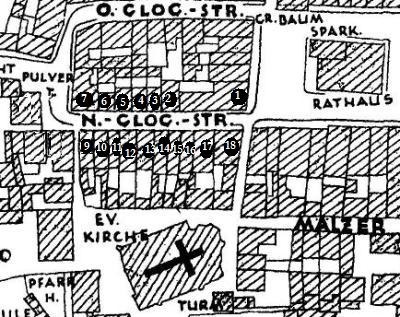 Niederglogauer Straße auf dem Stadtplan