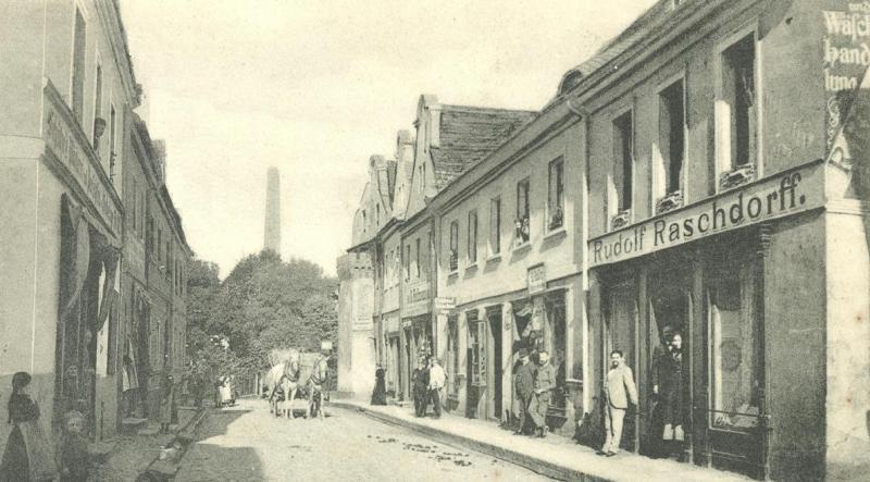 Steinauer Straße Lüben mit einem Dank an Tomasz Mastalski