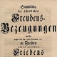 Freude über Kriegsende 1745