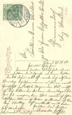 Postkarte 1907