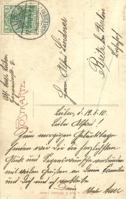 Postkarte 1910