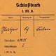 Schießbuch des Kradschützen Glatzer 1935