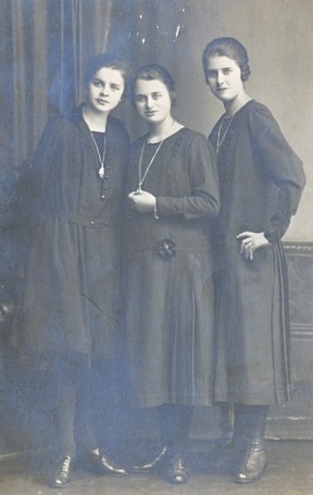 Cäcilie, Gertrud und Elsa Siebenhaar