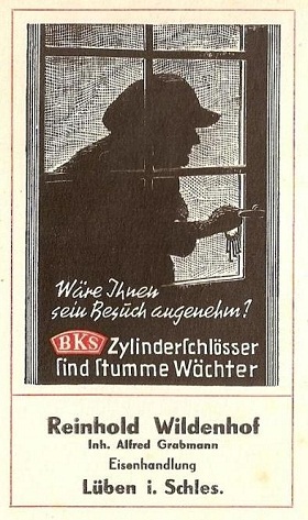 Postkartenwerbung Wildenhof Grabmann 1940