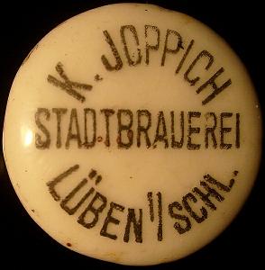 Stadtbrauerei K. Joppich, Lüben/Schlesien