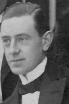 Gustave Richard Gadebusch bei seiner Verlobung am 17.12.1920