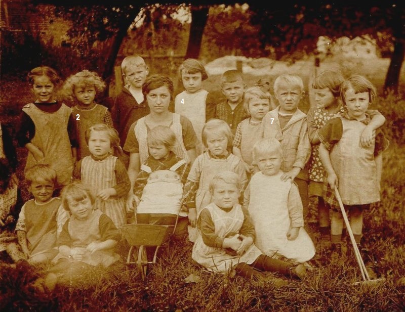 Kindergarten 1920er Jahre mit Hanna Opitz