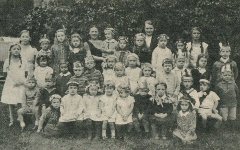 Sommer 1935 im Kindergarten Lüben
