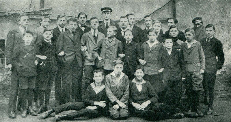 Alumnatsschüler Anfang 1920er Jahre