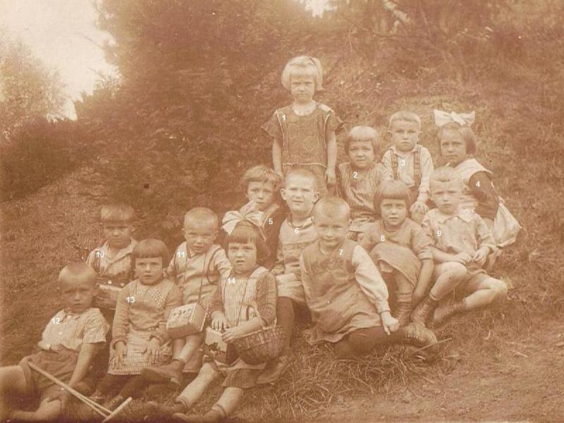 Jahrgang 1921 im Kindergarten Lüben