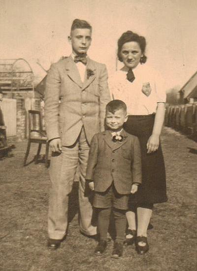 Konfirmation von Heinz Kleindienst 1942