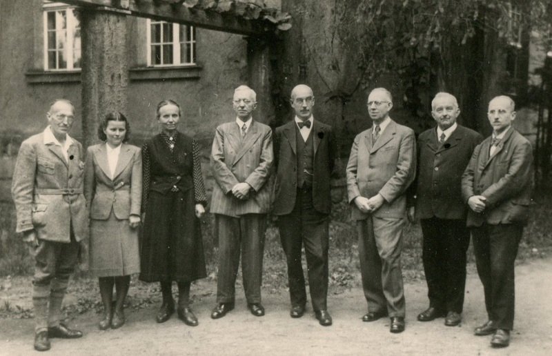 Die Lehrer der Lübener Oberschule ca. 1942
