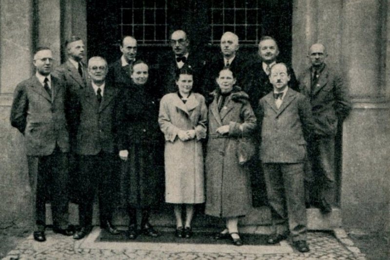 Das Kollegium des Gymnasiums 1941