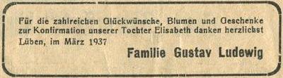 Konfirmation 1937