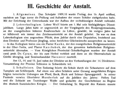 Jahresbericht des Realprogymnasiums i. E. zu Lüben 1910, S. 7
