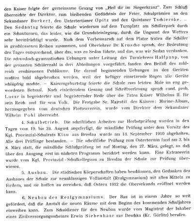 Jahresbericht des Realprogymnasiums zu Lüben 1911, S. 9
