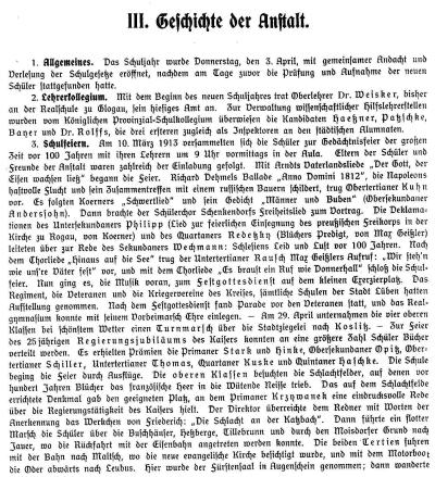 Jahresbericht des Realgymnasiums i. E. zu Lüben 1914, S. 8