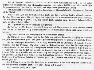 Jahresbericht des Städtischen Realgymnasiums i. U. zu Lüben 1924/25, S. 19