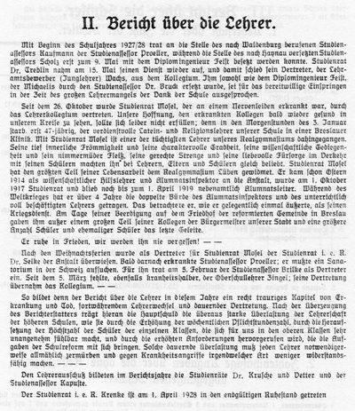 Jahresbericht des Städtischen Realgymnasiums i. U. zu Lüben 1927/28, S. 13
