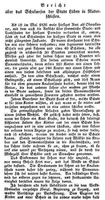 Allgemeine Schulzeitung vom 7.9.1830, Nr. 105