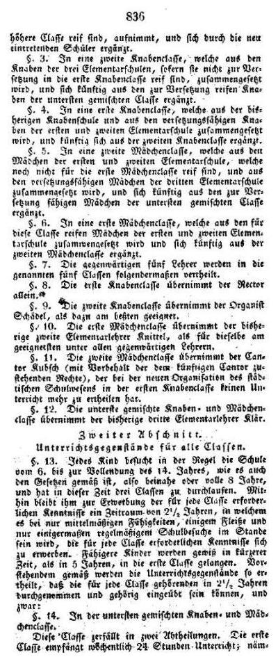 Allgemeine Schulzeitung vom 7.9.1830, Nr. 105