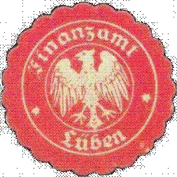 Siegel des Finanzamts Lüben