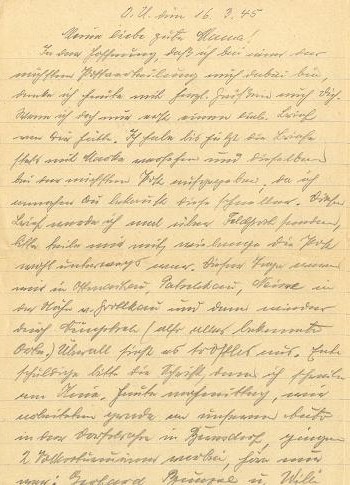 Feldpostbrief