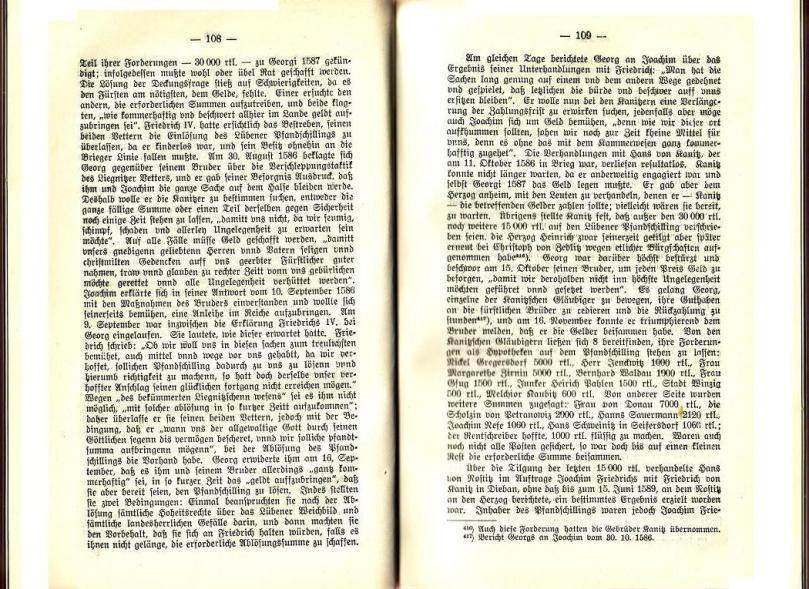 Konrad Klose, Geschichte der Stadt Lüben, Verlag Kühn Lüben, 1924, S. 108/109