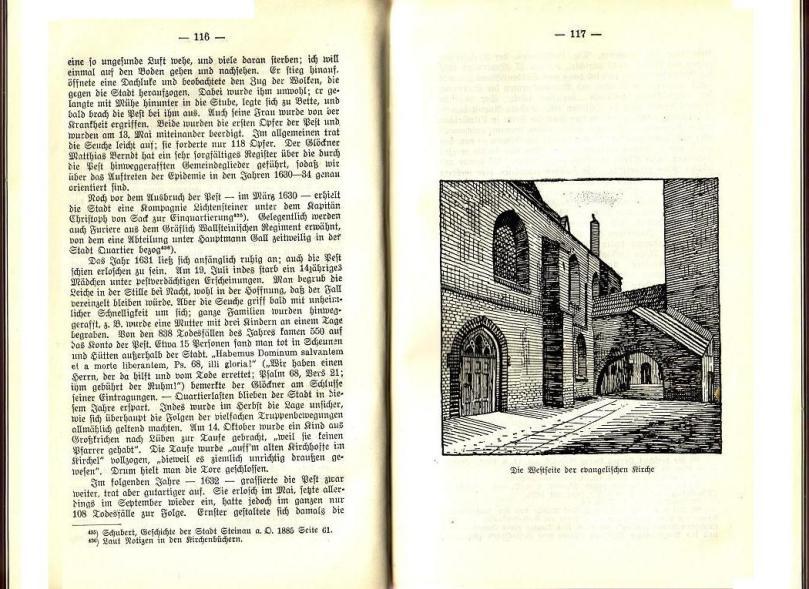Konrad Klose, Geschichte der Stadt Lüben, Verlag Kühn Lüben, 1924, S. 116/117