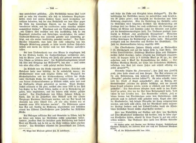 Konrad Klose, Geschichte der Stadt Lüben, Verlag Kühn Lüben, 1924, S. 144/145