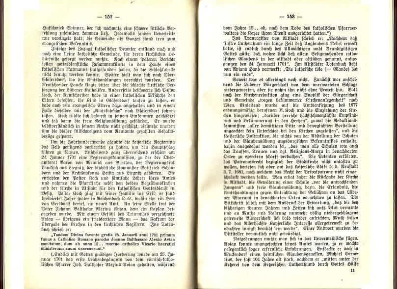 Konrad Klose, Geschichte der Stadt Lüben, Verlag Kühn Lüben, 1924, S. 152/153