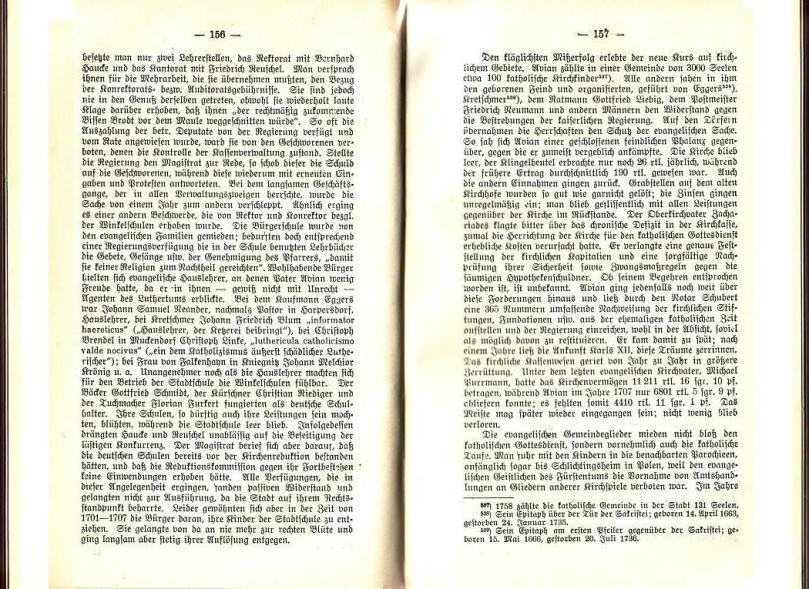 Konrad Klose, Geschichte der Stadt Lüben, Verlag Kühn Lüben, 1924, S. 156/157