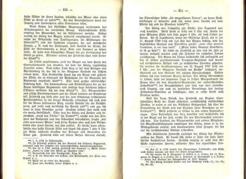 Konrad Klose, Geschichte der Stadt Lüben, Verlag Kühn Lüben, 1924, S. 210/211