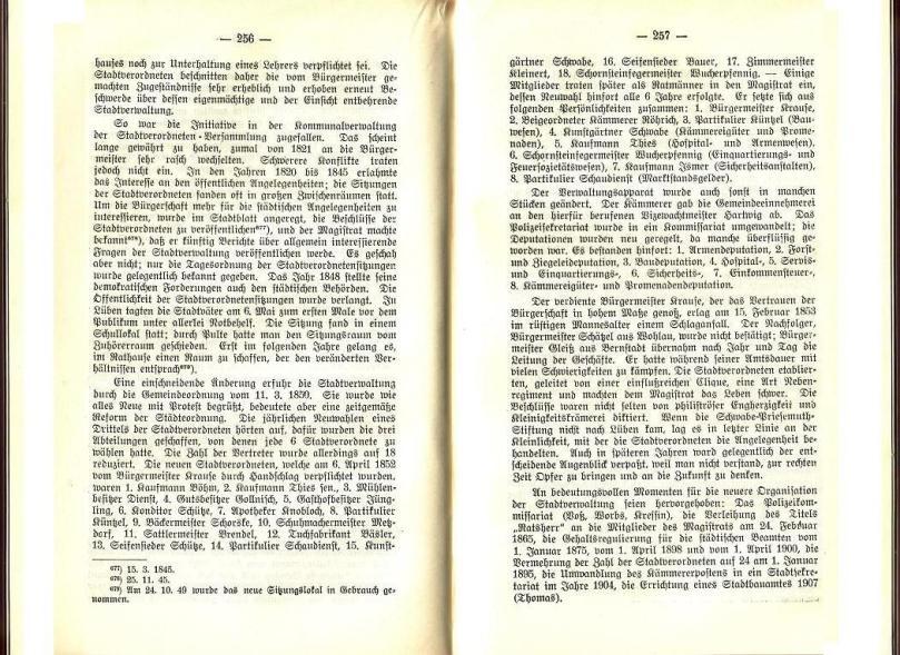 Konrad Klose, Geschichte der Stadt Lüben, Verlag Kühn Lüben, 1924, S. 256/257