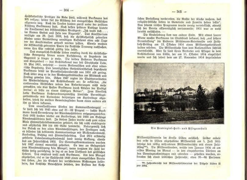 Konrad Klose, Geschichte der Stadt Lüben, Verlag Kühn Lüben, 1924, S. 304/305